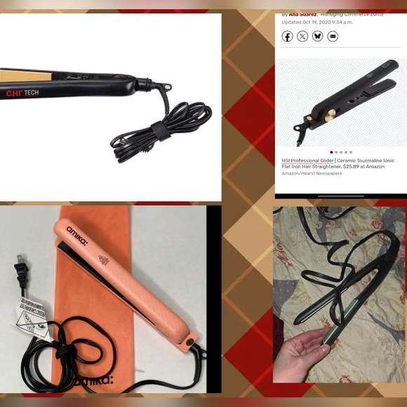 4 Hair Straightener Bundle Deal .. Chi Amika HSI & Remington